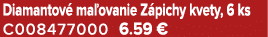 Diamantov ma ovanie Z pichy kvety, 6 ks C008477000 6.59 €