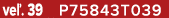 ve . 39 P75843T039