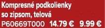 Kompresn podkolienky so zipsom, telov  P60669T000 14.79 € 9.99 €