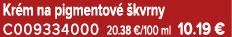Kr m na pigmentov  kvrny C009334000 20.38 €/100 ml 10.19 €
