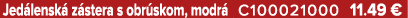 Jed lensk z stera s obr skom, modr  C100021000 11.49 €