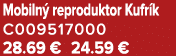 Mobiln reproduktor Kufr k C009517000 28.69 € 24.59 €