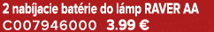 2 nab jacie bat rie do l mp RAVER AA C007946000 3.99 €