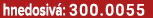 hnedosiv : 300.0055