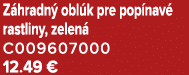 Z hradn obl k pre pop nav  rastliny, zelen  C009607000 12.49 €