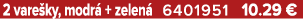 2 vare ky, modr + zelen  6401951 10.29 €