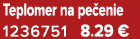 Teplomer na pe enie 1236751 8.29 €