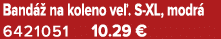 Band  na koleno ve . S XL, modr  6421051 10.29 €