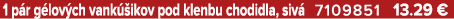 1 p r g lov ch vank ikov pod klenbu chodidla, siv  7109851 13.29 €