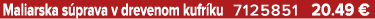 Maliarska s prava v drevenom kufr ku 7125851 20.49 €