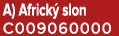 A) Africk slon C009060000