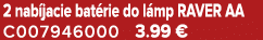 2 nab jacie bat rie do l mp RAVER AA C007946000 3.99 €