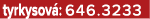 tyrkysov : 646.3233