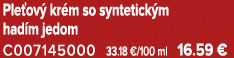 Ple ov kr m so syntetick m had m jedom C007145000 33.18 €/100 ml 16.59 €