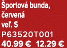  portov bunda,  erven  ve . S P63520T001 40.99 € 12.29 €