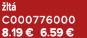  lt C000776000 8.19 € 6.59 €