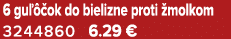 6 gu  ok do bielizne proti  molkom 3244860 6.29 €