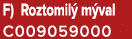 F) Roztomil m val C009059000