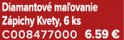 Diamantov ma ovanie Z pichy Kvety, 6 ks C008477000 6.59 €