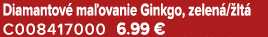 Diamantov ma ovanie Ginkgo, zelen / lt  C008417000 6.99 €