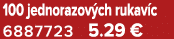 100 jednorazov ch rukav c 6887723 5.29 €