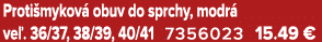 Proti mykov obuv do sprchy, modr  ve . 36/37, 38/39, 40/41 7356023 15.49 €