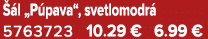 l „P pava“, svetlomodr  5763723 10.29 € 6.99 €