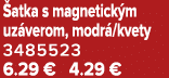  atka s magnetick m uz verom, modr /kvety 3485523 6.29 € 4.29 €