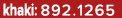 khaki: 892.1265