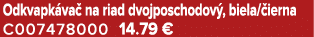 Odkvapk va na riad dvojposchodov , biela/ ierna C007478000 14.79 €
