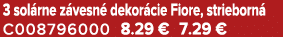 3 sol rne z vesn dekor cie Fiore, strieborn  C008796000 8.29 € 7.29 €