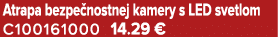 Atrapa bezpe nostnej kamery s LED svetlom C100161000 14.29 €