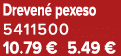 Dreven pexeso 5411500 10.79 € 5.49 €